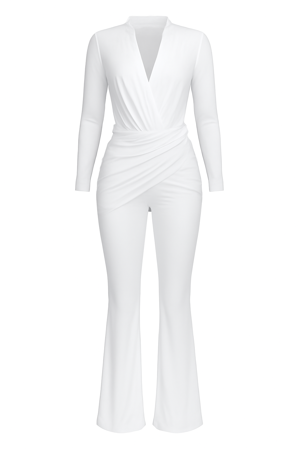 MIDNIGHT JUMPSUIT WHITE