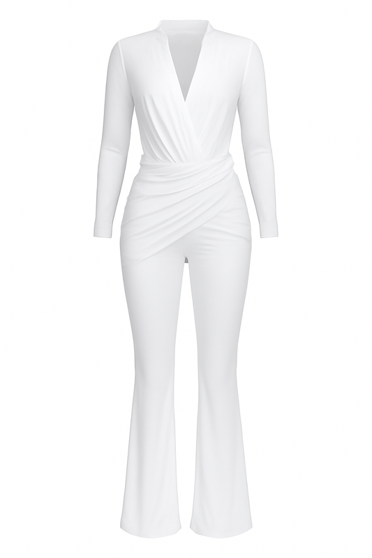 MIDNIGHT JUMPSUIT WHITE
